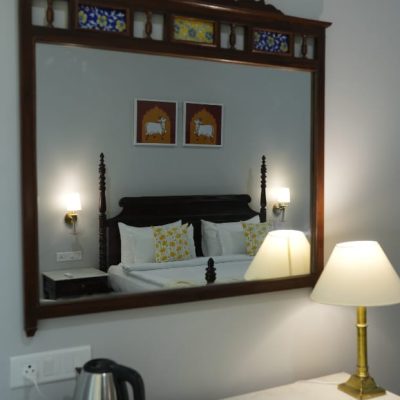 Mirror in room
